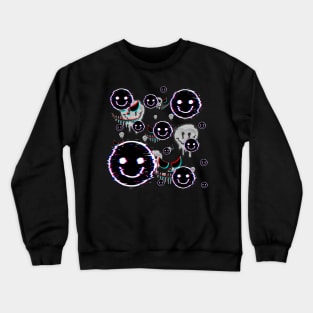 Evil faces Crewneck Sweatshirt